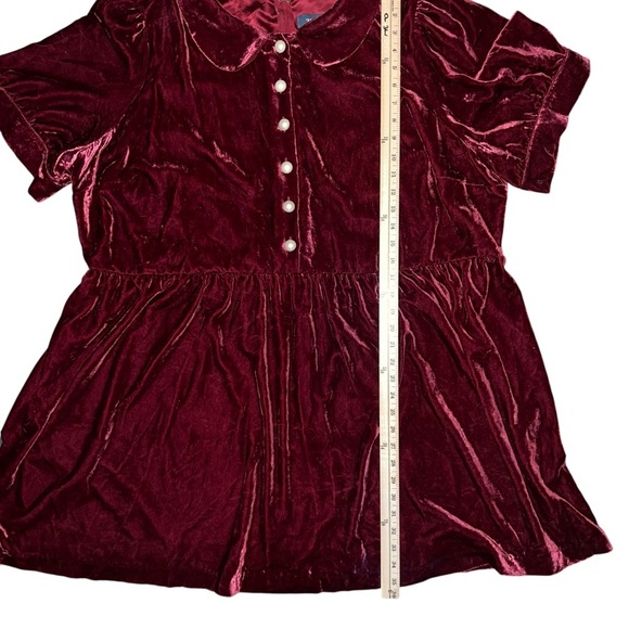 Modcloth Rich Burgundy Dress size 26W - Picture 6 of 7